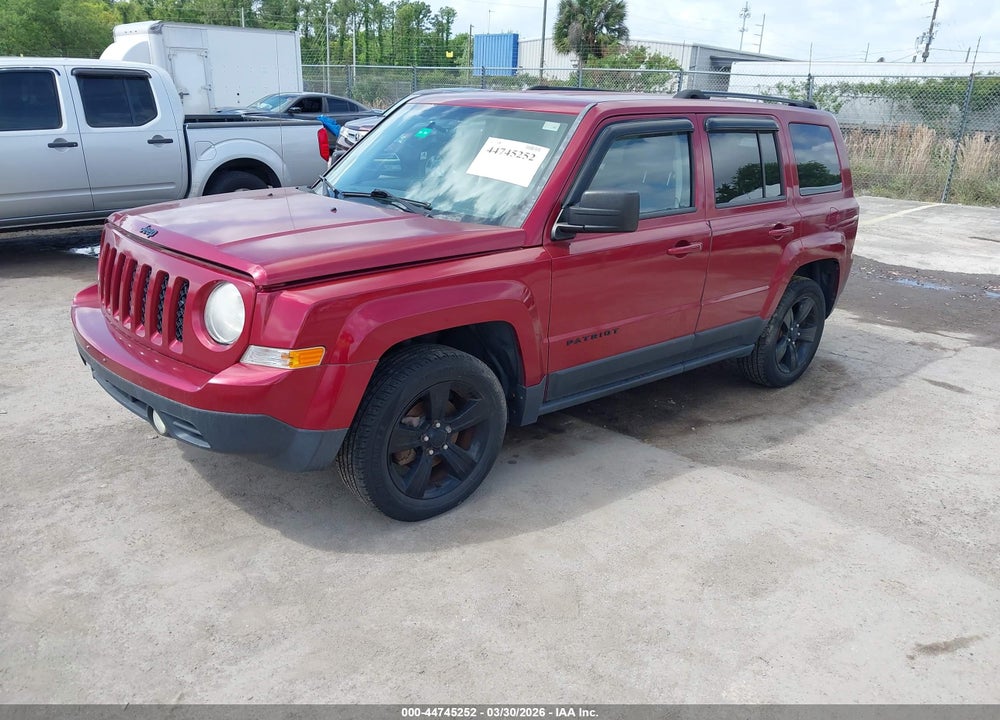 2014 JEEP PATRIOT ALTITUDE VIN: 1C4NJPBA5ED848439