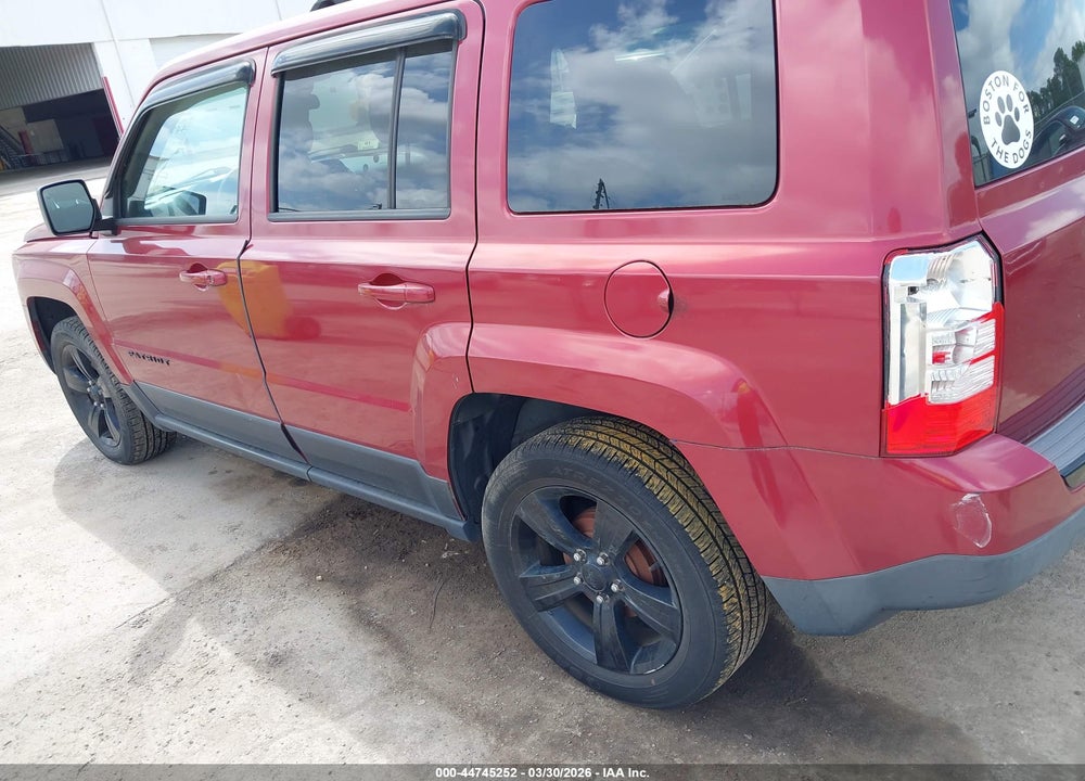 2014 JEEP PATRIOT ALTITUDE VIN: 1C4NJPBA5ED848439