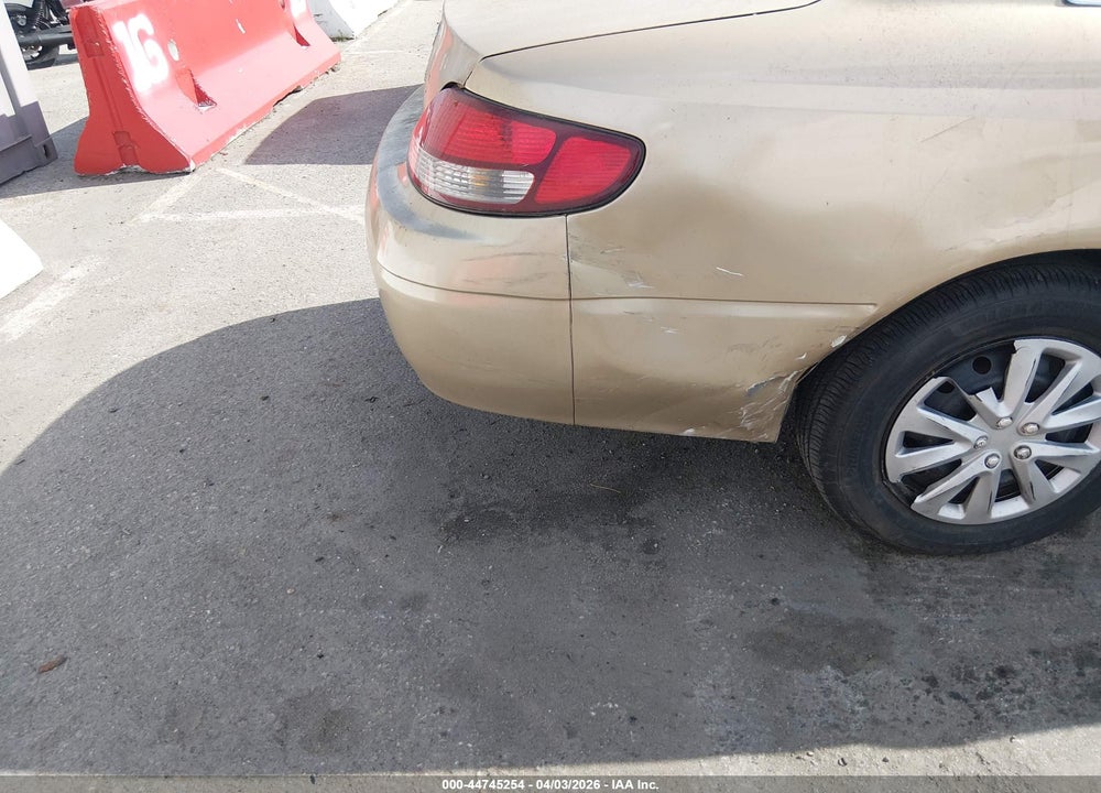 2000 TOYOTA CAMRY SOLARA SE VIN: 2T1CG22P0YC320659