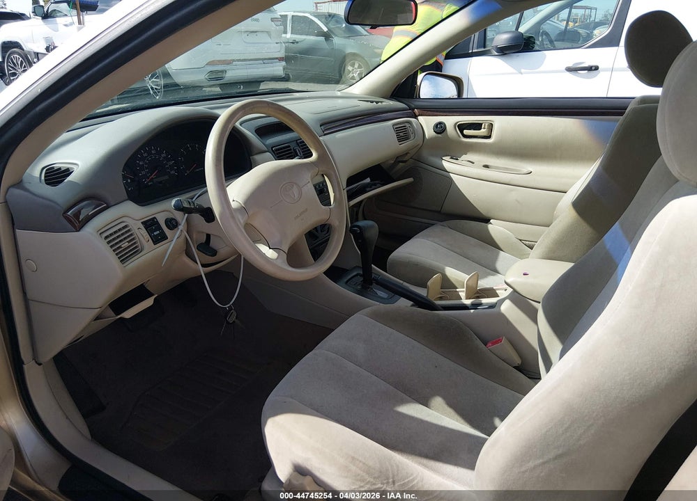 2000 TOYOTA CAMRY SOLARA SE VIN: 2T1CG22P0YC320659