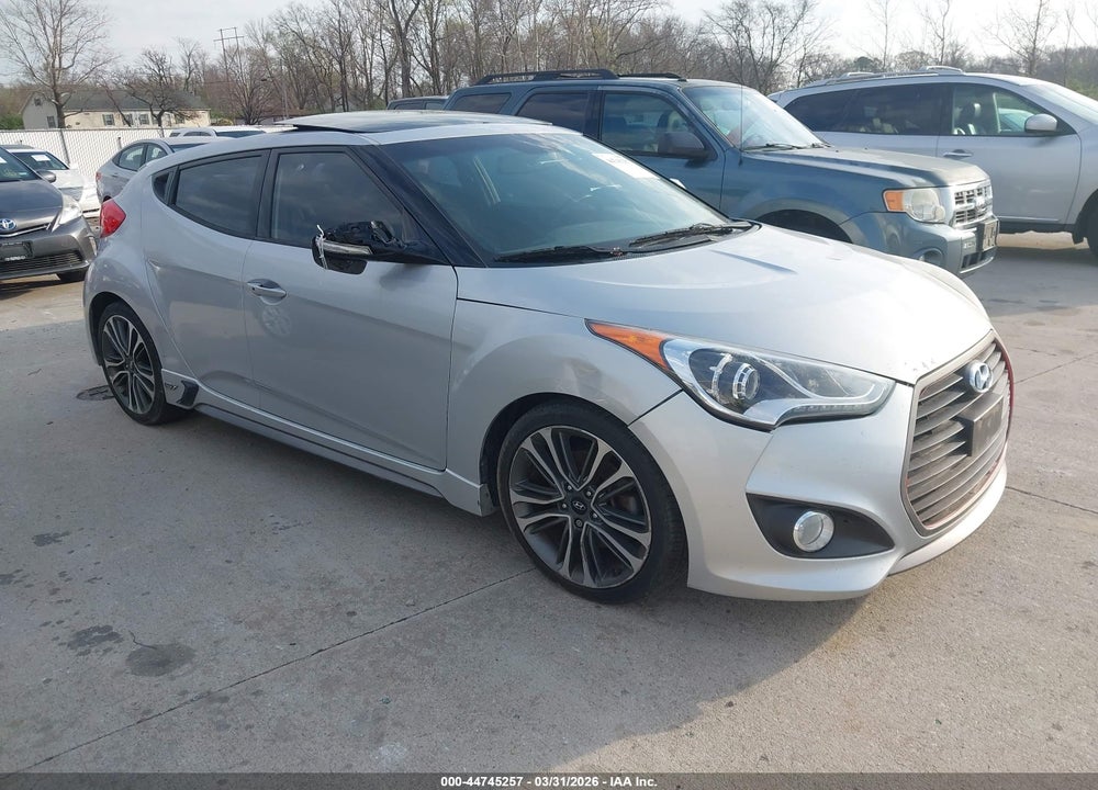 2016 HYUNDAI VELOSTER TURBO VIN: KMHTC6AE8GU298362