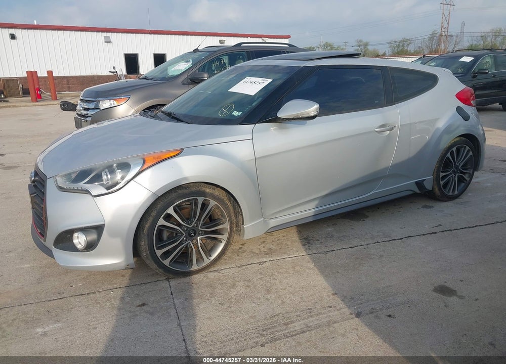 2016 HYUNDAI VELOSTER TURBO VIN: KMHTC6AE8GU298362