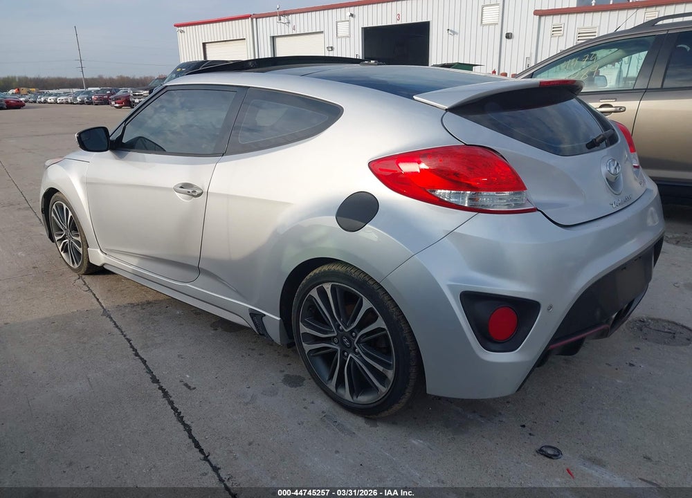 2016 HYUNDAI VELOSTER TURBO VIN: KMHTC6AE8GU298362