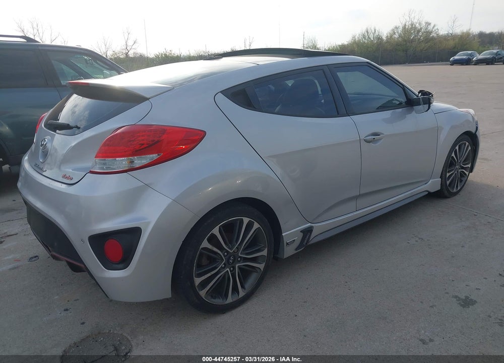 2016 HYUNDAI VELOSTER TURBO VIN: KMHTC6AE8GU298362