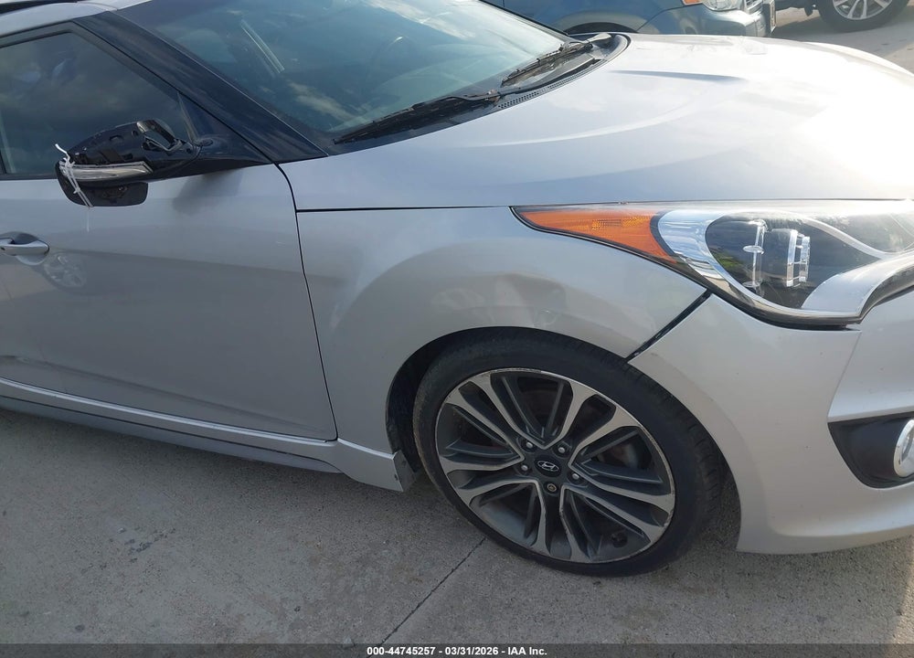2016 HYUNDAI VELOSTER TURBO VIN: KMHTC6AE8GU298362