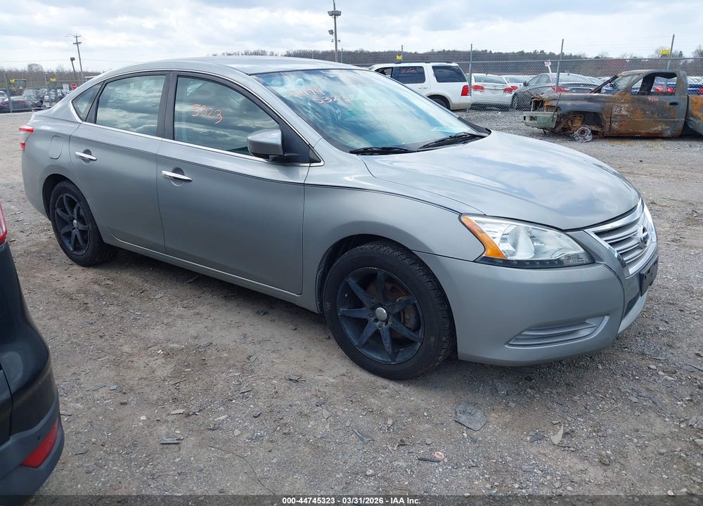 2014 NISSAN SENTRA S VIN: 3N1AB7AP1EY334766