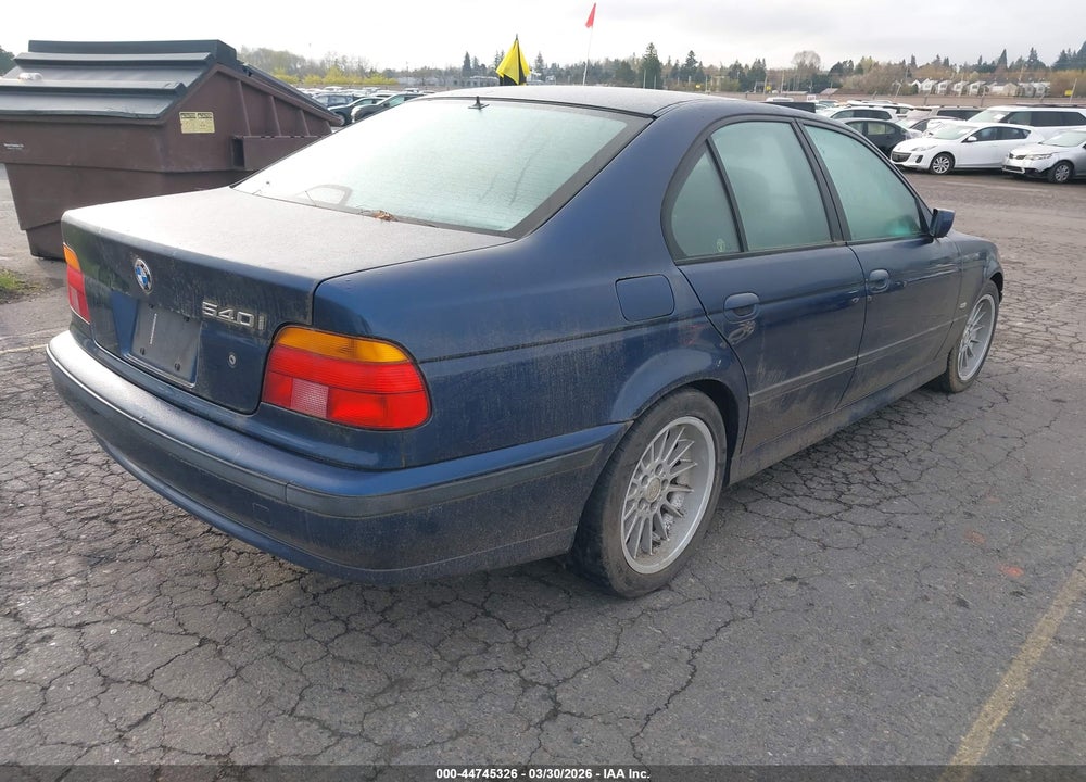 1999 BMW 540IA VIN: WBADN6337XGM62789