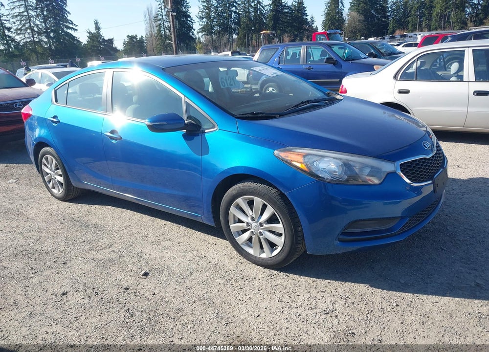 2014 KIA FORTE LX VIN: KNAFX4A61E5211571
