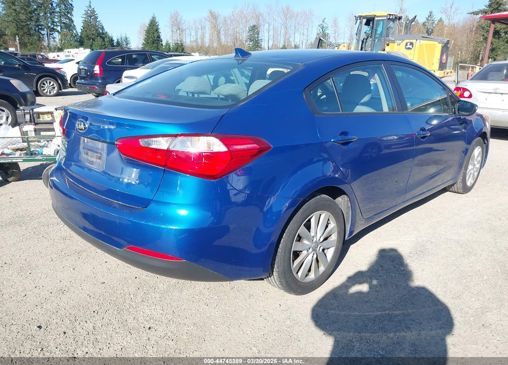 2014 KIA FORTE LX VIN: KNAFX4A61E5211571