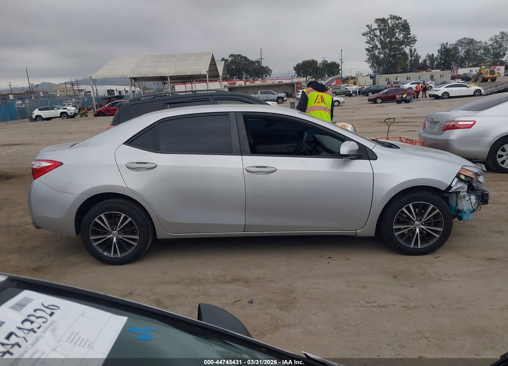 2016 TOYOTA COROLLA LE PLUS VIN: 5YFBURHE5GP531096