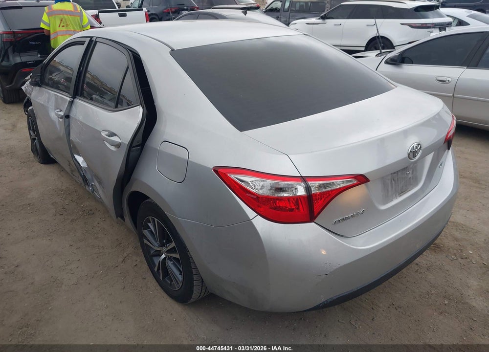 2016 TOYOTA COROLLA LE PLUS VIN: 5YFBURHE5GP531096