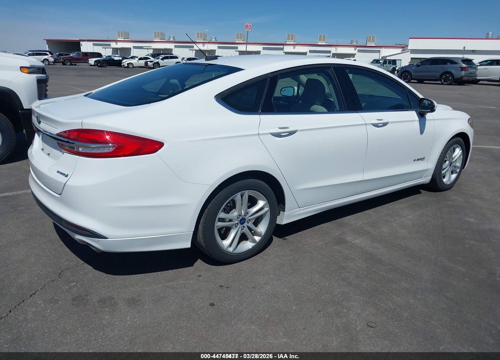 2018 FORD FUSION HYBRID S VIN: 3FA6P0UU9JR254610