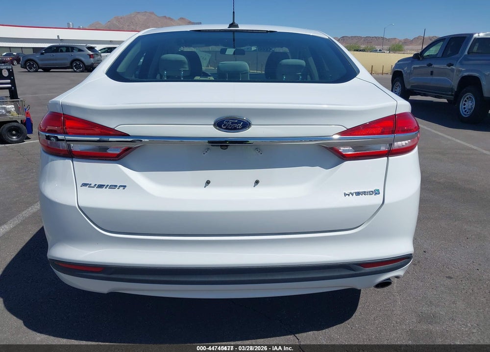 2018 FORD FUSION HYBRID S VIN: 3FA6P0UU9JR254610
