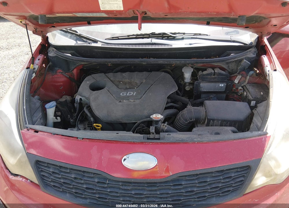 2014 KIA RIO LX VIN: KNADM4A33E6376568