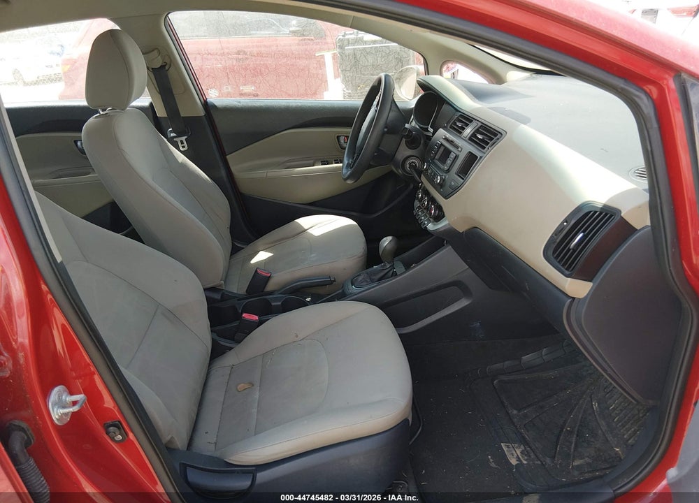 2014 KIA RIO LX VIN: KNADM4A33E6376568