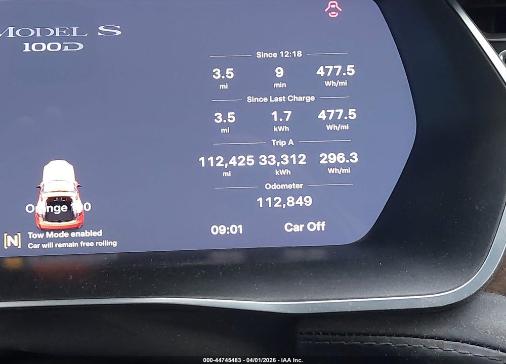 2017 TESLA MODEL S 100D/60D/75D/90D/P100D VIN: 5YJSA1E22HF191276