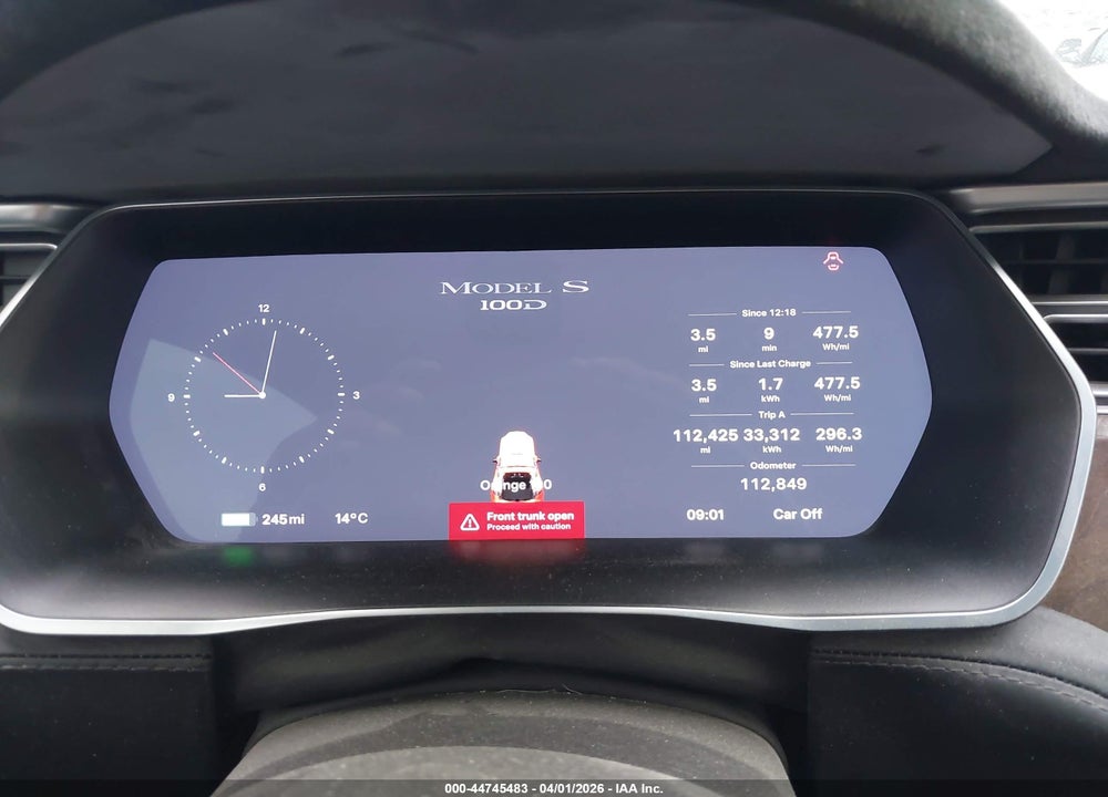 2017 TESLA MODEL S 100D/60D/75D/90D/P100D VIN: 5YJSA1E22HF191276