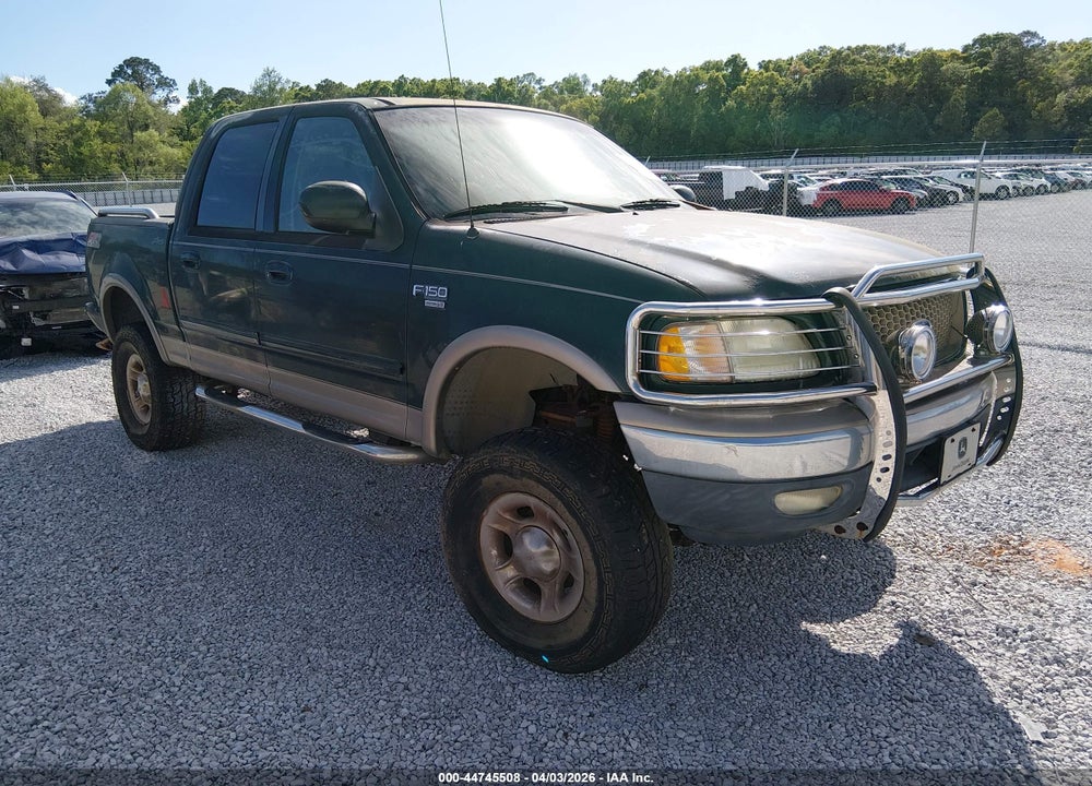 2002 FORD F-150 LARIAT/XLT VIN: 1FTRW08L22KD73567