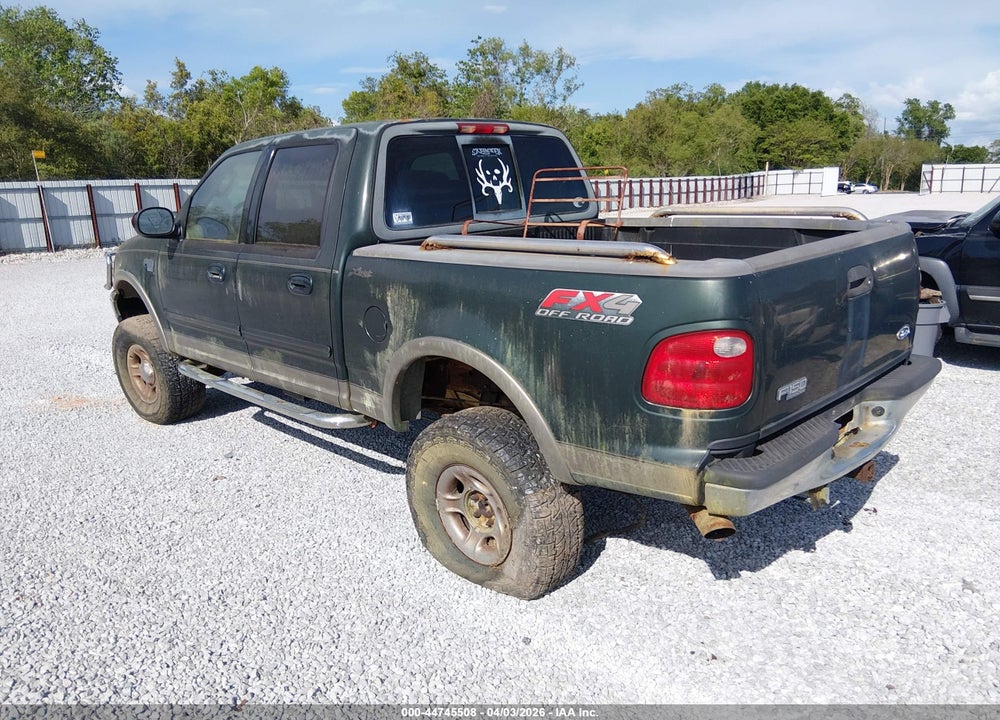 2002 FORD F-150 LARIAT/XLT VIN: 1FTRW08L22KD73567