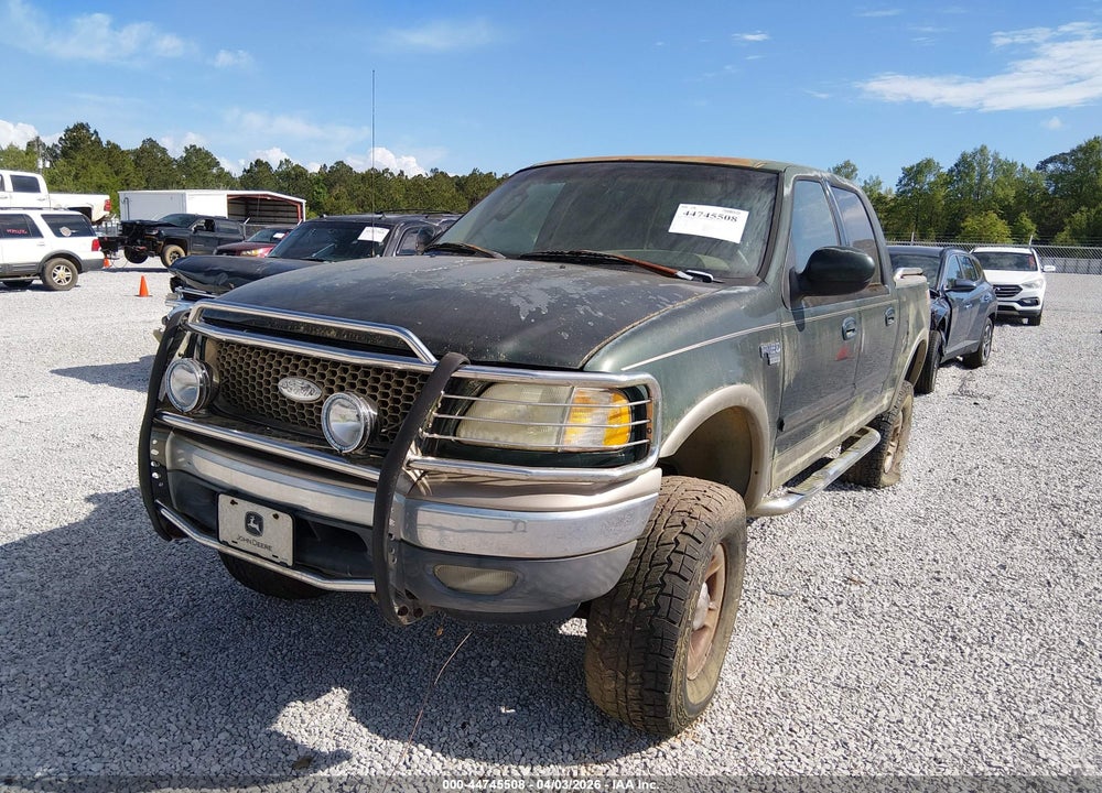 2002 FORD F-150 LARIAT/XLT VIN: 1FTRW08L22KD73567