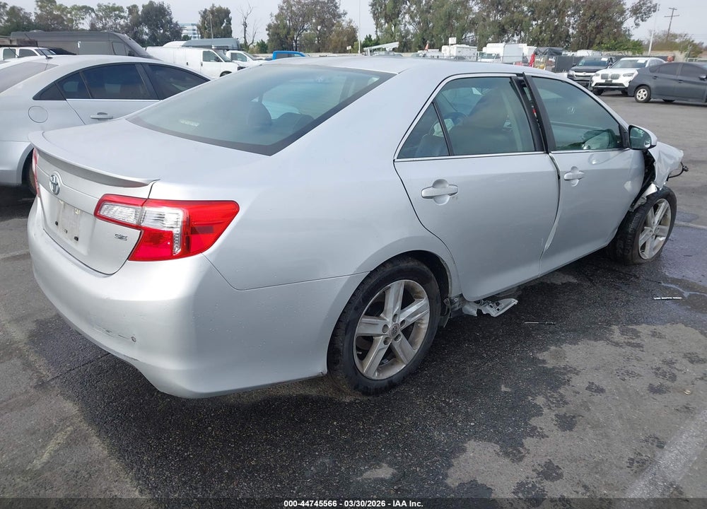 2012 TOYOTA CAMRY SE VIN: 4T1BF1FK5CU059740