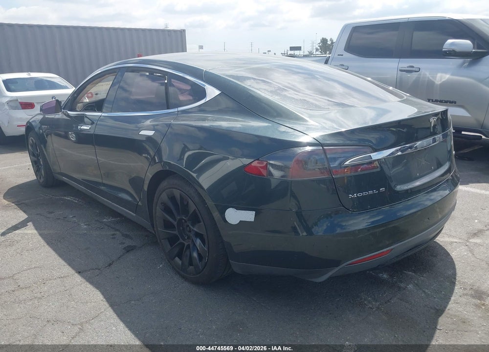 2014 TESLA MODEL S VIN: 5YJSA1S12EFP48727