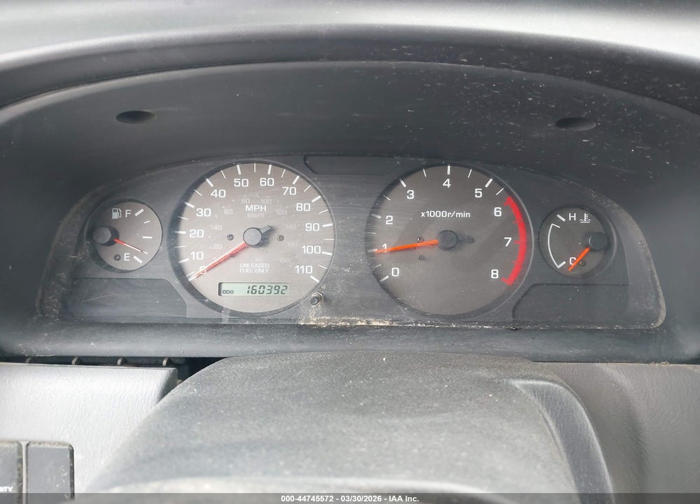 2000 NISSAN FRONTIER DESERT RUNNER SE-V6/DESERT RUNNER XE-V6 VIN: 1N6ED26T1YC321737