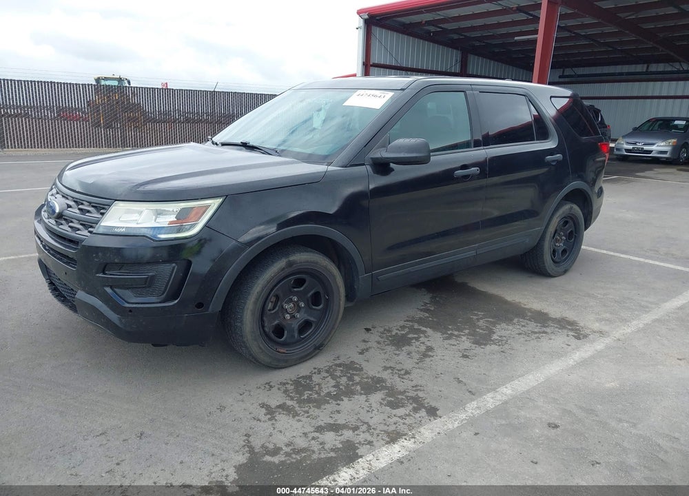 2018 FORD POLICE INTERCEPTOR UTILITY VIN: 1FM5K8AT4JGB69062
