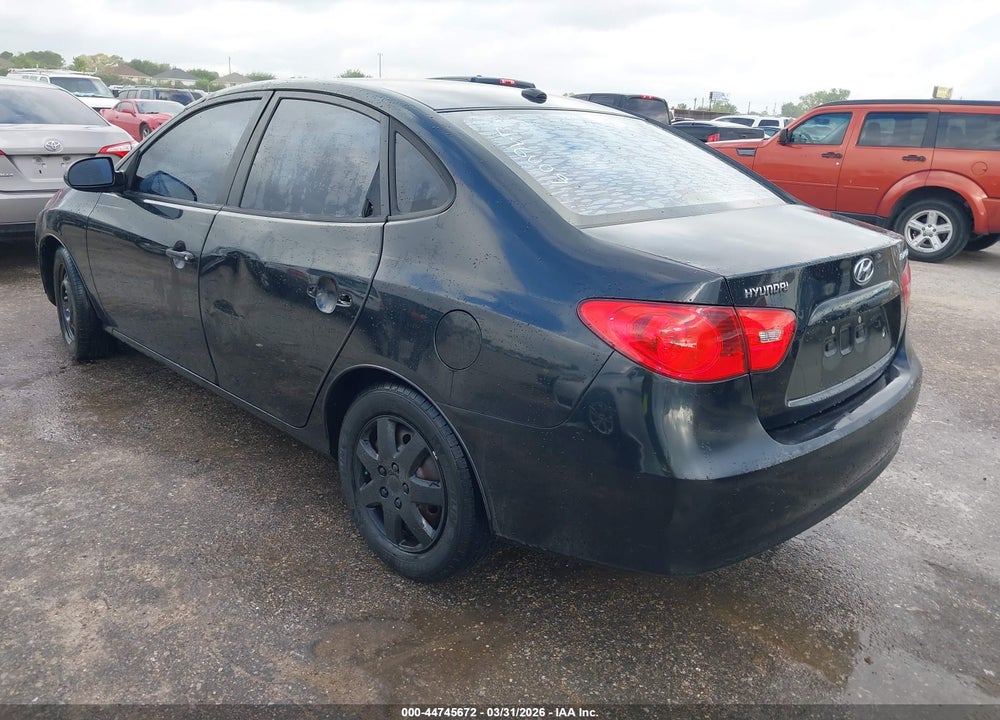 2008 HYUNDAI ELANTRA GLS/SE VIN: KMHDU46D88U496009