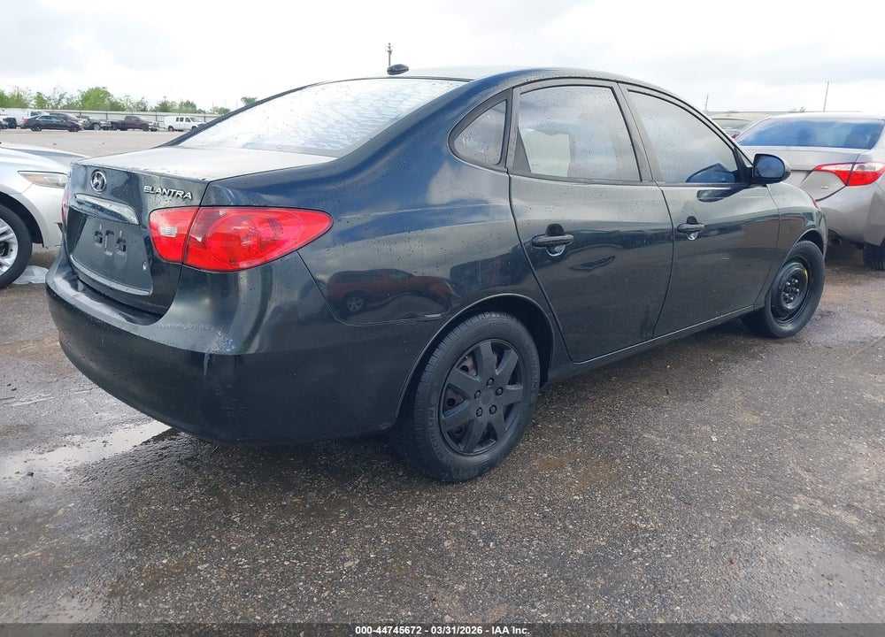 2008 HYUNDAI ELANTRA GLS/SE VIN: KMHDU46D88U496009