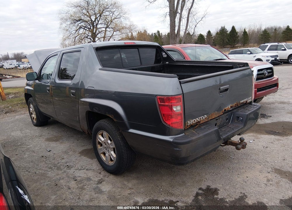 2010 HONDA RIDGELINE RTS VIN: 5FPYK1F42AB009855