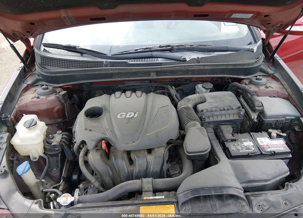 2014 HYUNDAI SONATA GLS VIN: 5NPEB4AC6EH852413