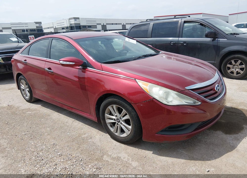 2014 HYUNDAI SONATA GLS VIN: 5NPEB4AC6EH852413
