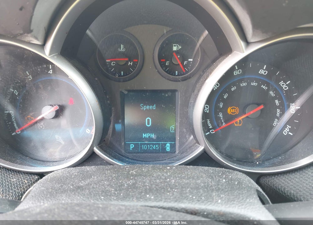 2011 CHEVROLET CRUZE 1LT VIN: 1G1PF5S9XB7172836