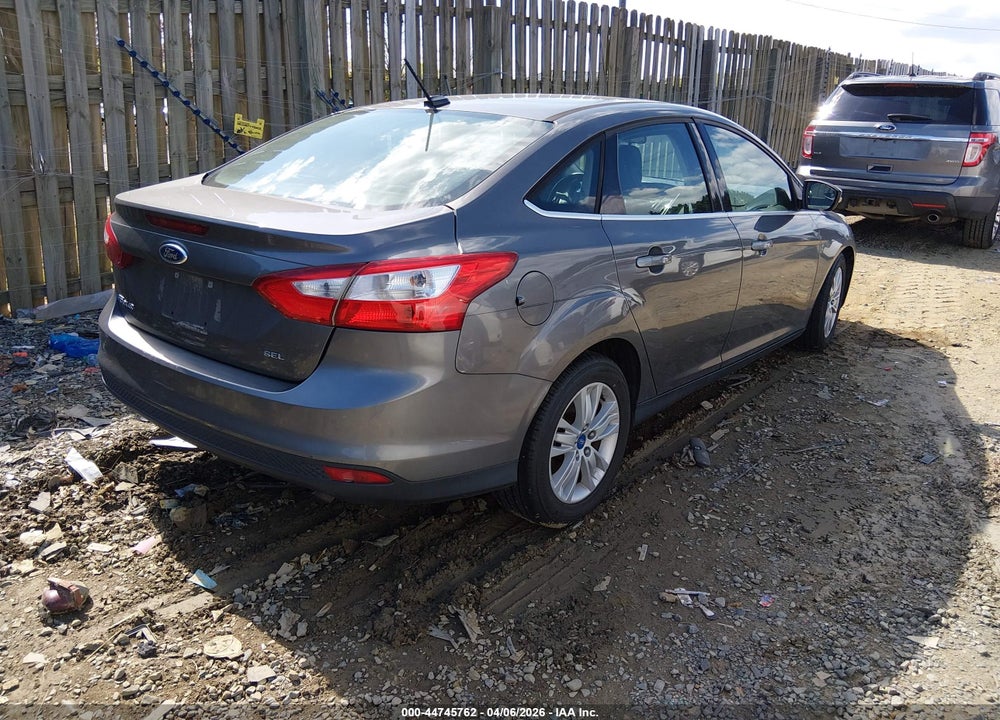 2012 FORD FOCUS SEL VIN: 1FAHP3H22CL244747