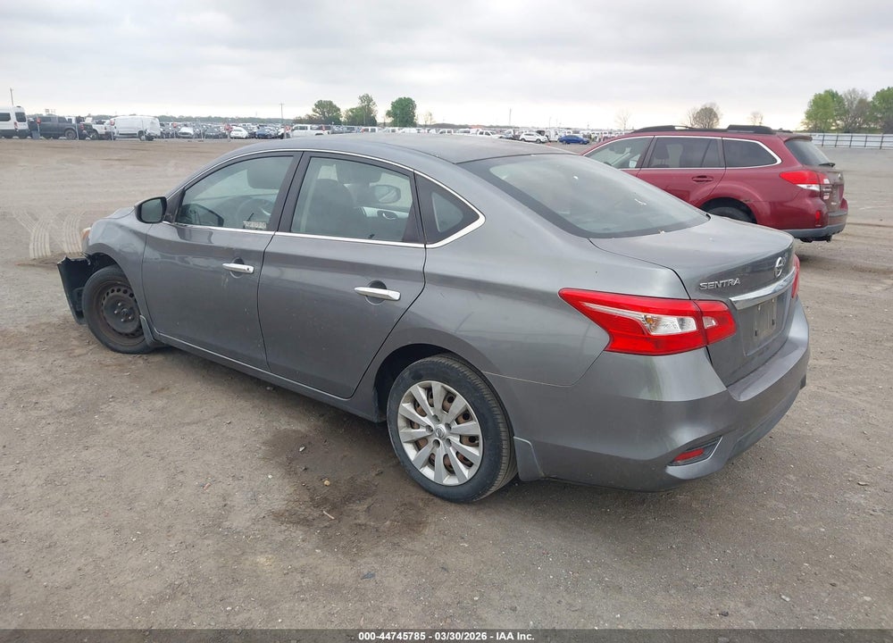 2016 NISSAN SENTRA S VIN: 3N1AB7AP0GY270013