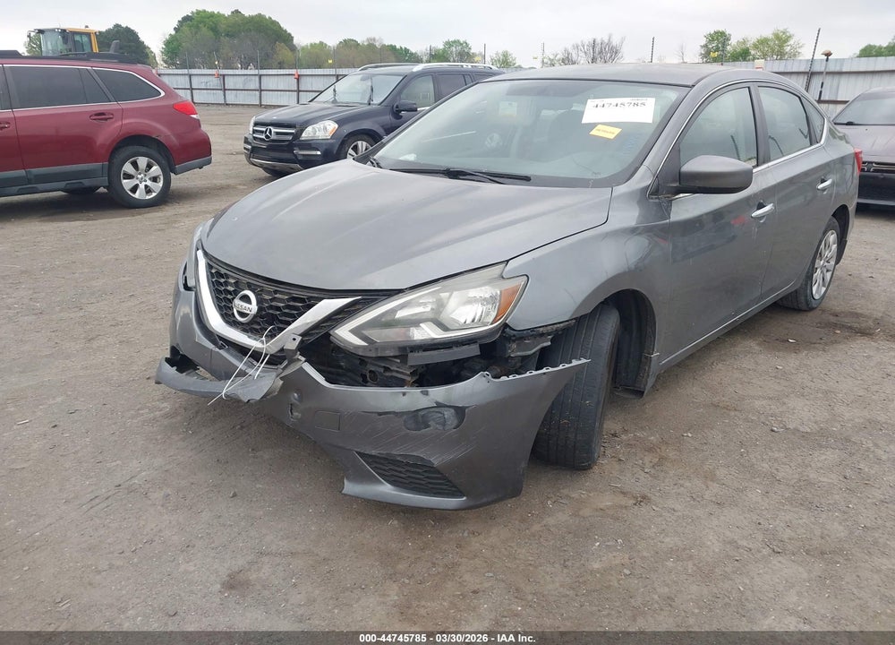 2016 NISSAN SENTRA S VIN: 3N1AB7AP0GY270013