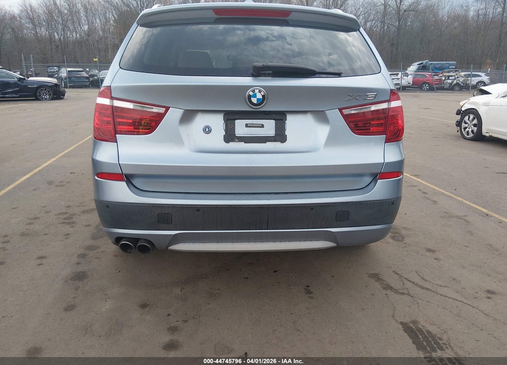 2014 BMW X3 XDRIVE28I VIN: 5UXWX9C59E0D29273