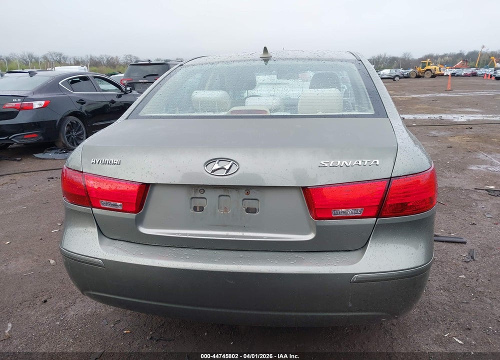 2009 HYUNDAI SONATA GLS VIN: 5NPET46C39H574615