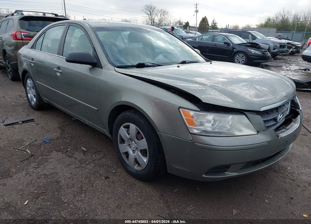 2009 HYUNDAI SONATA GLS VIN: 5NPET46C39H574615