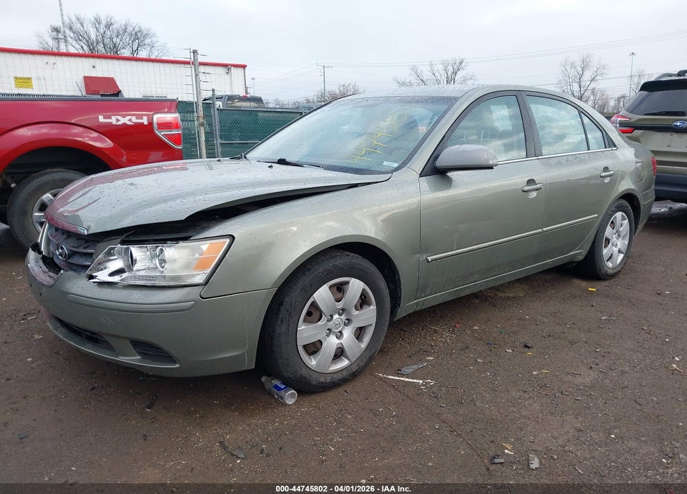 2009 HYUNDAI SONATA GLS VIN: 5NPET46C39H574615