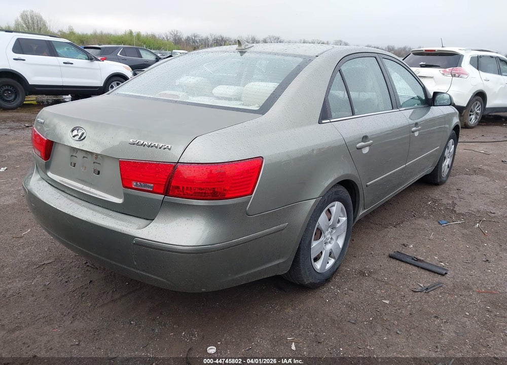 2009 HYUNDAI SONATA GLS VIN: 5NPET46C39H574615