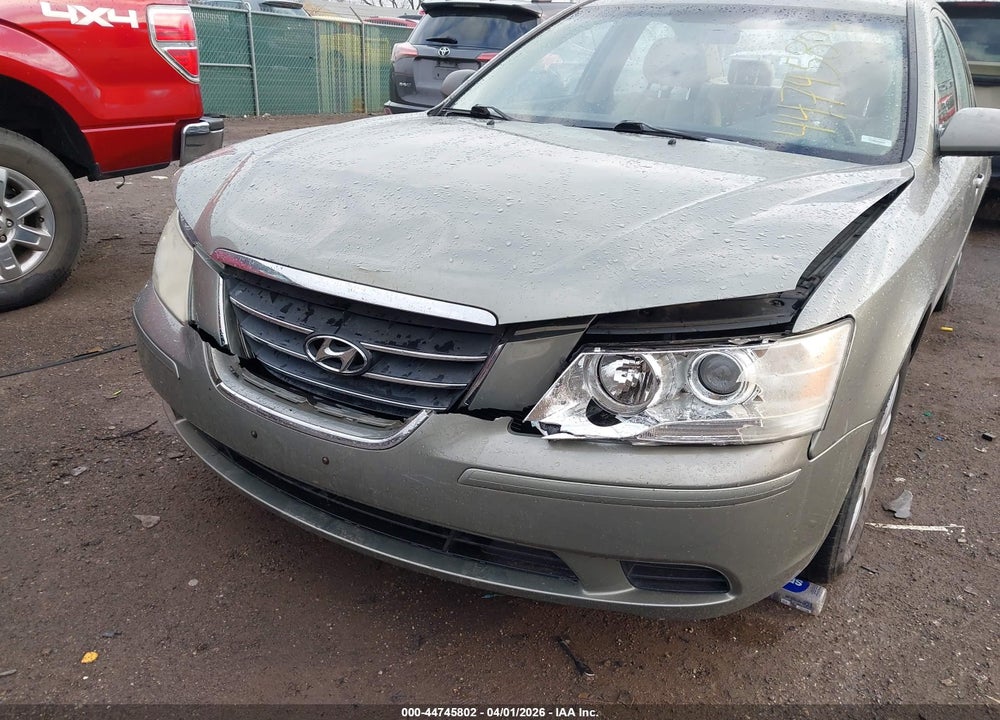 2009 HYUNDAI SONATA GLS VIN: 5NPET46C39H574615