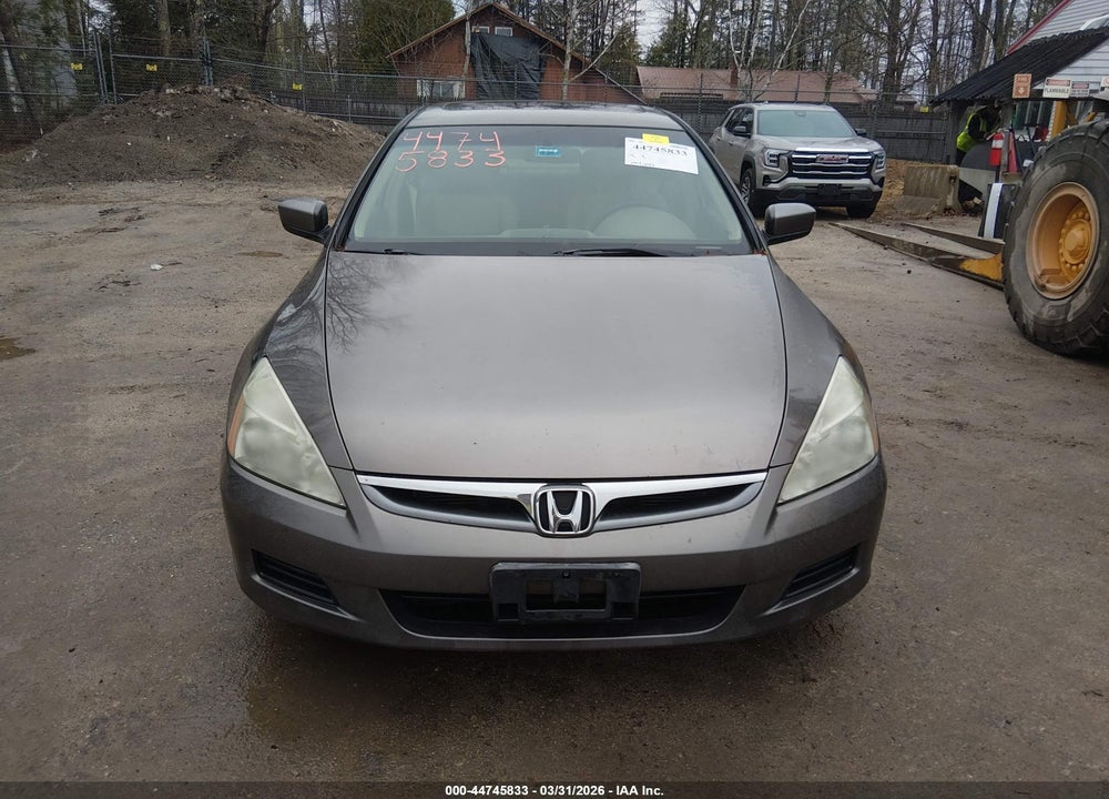 2006 HONDA ACCORD 3.0 EX VIN: 1HGCM665X6A075879