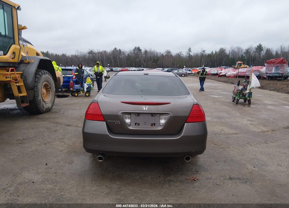 2006 HONDA ACCORD 3.0 EX VIN: 1HGCM665X6A075879