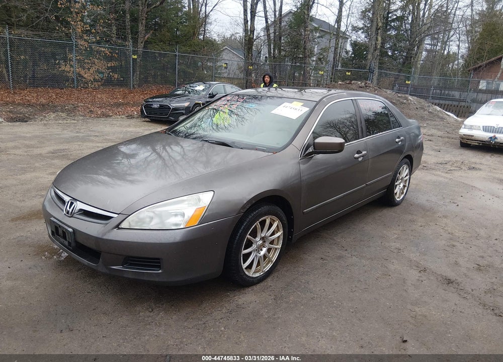 2006 HONDA ACCORD 3.0 EX VIN: 1HGCM665X6A075879