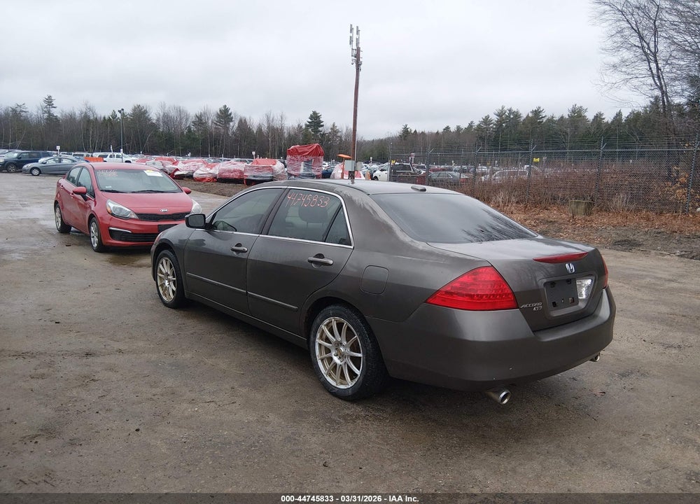 2006 HONDA ACCORD 3.0 EX VIN: 1HGCM665X6A075879