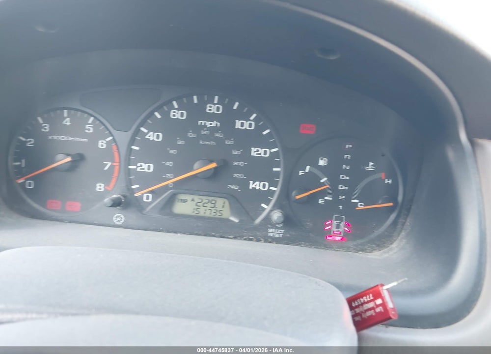 2001 HONDA ACCORD 2.3 EX VIN: JHMCG66821C025036