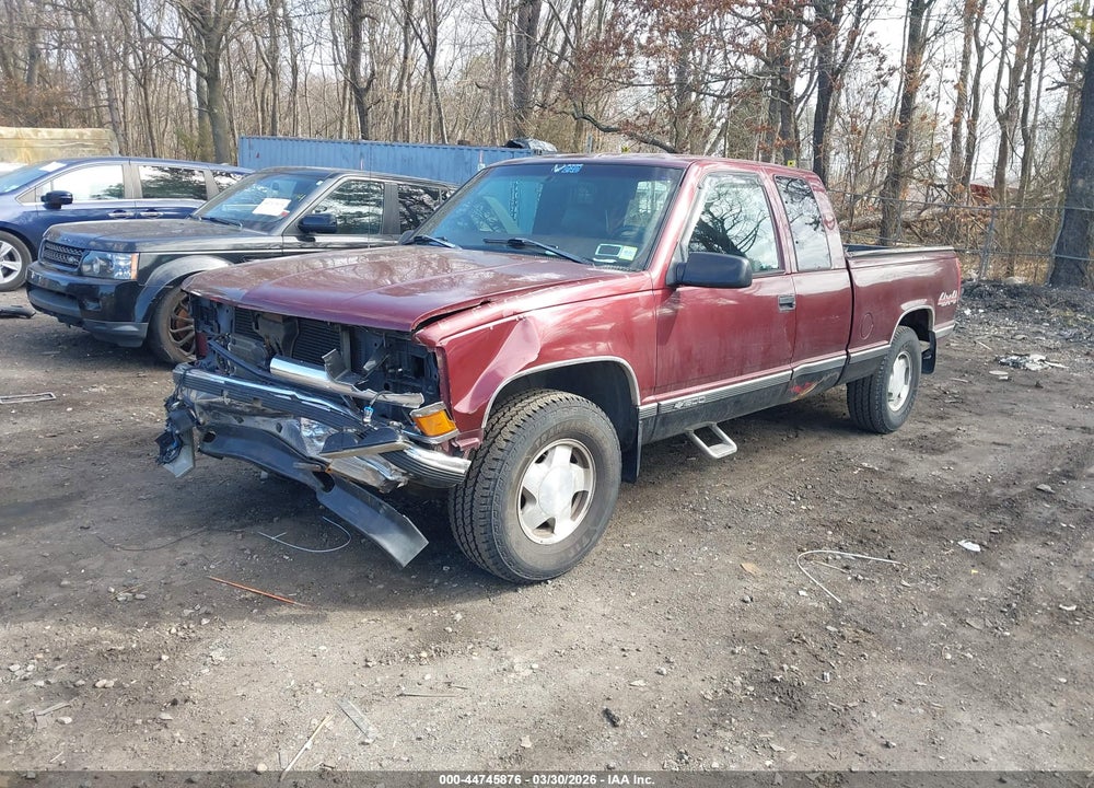 1998 CHEVROLET K1500 FLEETSIDE VIN: 2GCEK19R8W1256889