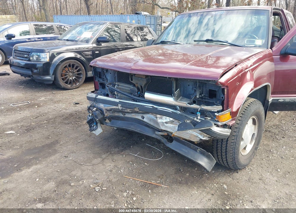 1998 CHEVROLET K1500 FLEETSIDE VIN: 2GCEK19R8W1256889